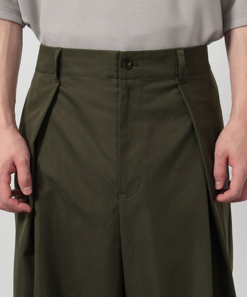 LAKOLE（ラコレ）の「【セットアップ可】3Dタックワイドパンツ / 648032（その他パンツ・メンズ・カーキ/ブラック・LARGE/MEDIUM）」の11枚目の写真