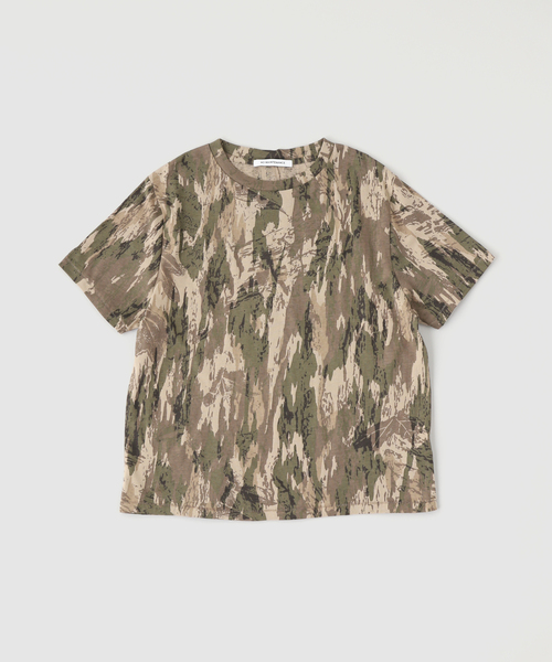 PULP/417EDIFICE(パルプフォーワンセブンエディフィス)の「NO MAINTENANCE / ノーメンテナンス LERA SINGLE STITCH TEE(Tシャツ/カットソー・メンズ・カーキ・MEDIUM/SMALL)」の1枚目の写真