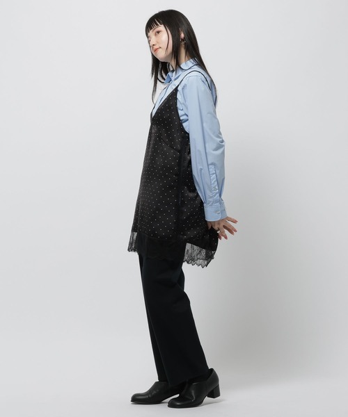 niko and...（ニコアンド）の「ストレッチストレートパンツ（その他パンツ・レディース・キャメル/カーキ/ブラック・MEDIUM/LARGE）」の5枚目の写真