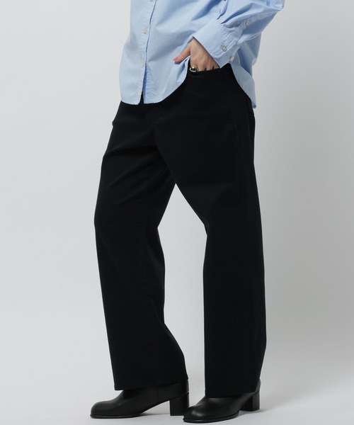 niko and...（ニコアンド）の「ストレッチストレートパンツ（その他パンツ・レディース・キャメル/カーキ/ブラック・MEDIUM/LARGE）」の7枚目の写真