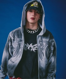 GALFY（ガルフィー）の「『GALFY/ガルフィー』汚れ部族パーカー【Z】（パーカー）」