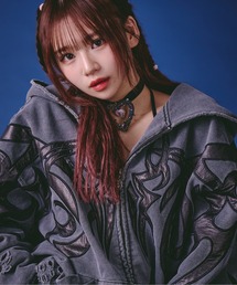 GALFY（ガルフィー）の「『GALFY/ガルフィー』汚れ部族パーカー【Z】（パーカー）」