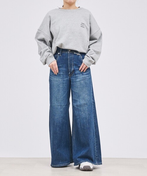 abahouse mavie（アバハウスマヴィ）の「LISA SUPER WIDE（その他パンツ・レディース・ライトブルー/ブルー・X-SMALL/S/M）」の3枚目の写真