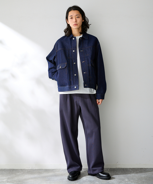 B.C STOCK(ベーセーストック)の「ANTS & ELEPHANTS / アンツアンドエレファンツ Wジャージー オーバーパンツ(スウェットパンツ・メンズ・グレー/チャコールグレー/ネイビー・LARGE/MEDIUM)」の4枚目の写真