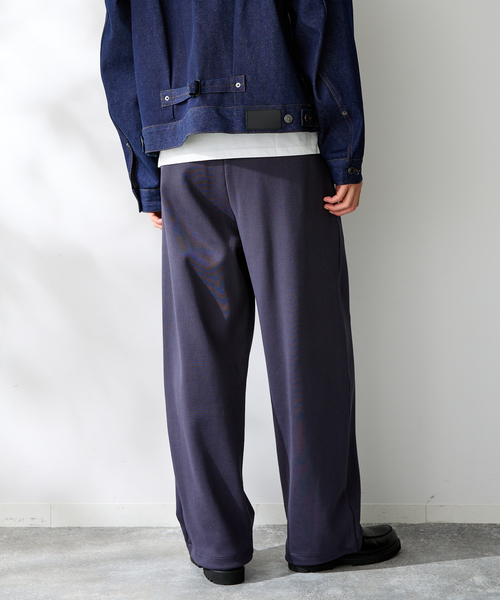 B.C STOCK(ベーセーストック)の「ANTS & ELEPHANTS / アンツアンドエレファンツ Wジャージー オーバーパンツ(スウェットパンツ・メンズ・グレー/チャコールグレー/ネイビー・LARGE/MEDIUM)」の7枚目の写真