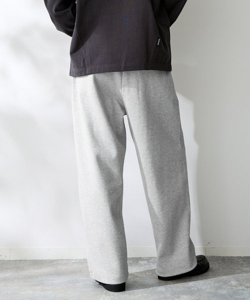 B.C STOCK(ベーセーストック)の「ANTS & ELEPHANTS / アンツアンドエレファンツ Wジャージー オーバーパンツ(スウェットパンツ・メンズ・グレー/チャコールグレー/ネイビー・LARGE/MEDIUM)」の13枚目の写真