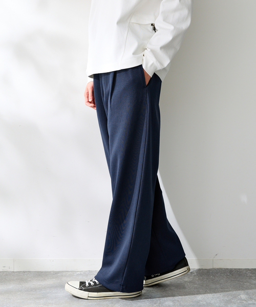 B.C STOCK(ベーセーストック)の「ANTS & ELEPHANTS / アンツアンドエレファンツ Wジャージー オーバーパンツ(スウェットパンツ・メンズ・グレー/チャコールグレー/ネイビー・LARGE/MEDIUM)」の16枚目の写真