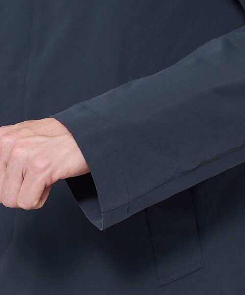 MACKINTOSH LONDON（マッキントッシュ ロンドン）の「【WEB・一部店舗限定】【DUNFORD SHORT】ステンカラーショートコート（ステンカラーコート・メンズ・ネイビー/チャコールグレー・42/40/38）」の11枚目の写真