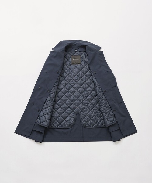 MACKINTOSH LONDON（マッキントッシュ ロンドン）の「【WEB・一部店舗限定】【DUNFORD SHORT】ステンカラーショートコート（ステンカラーコート・メンズ・ネイビー/チャコールグレー・42/40/38）」の15枚目の写真