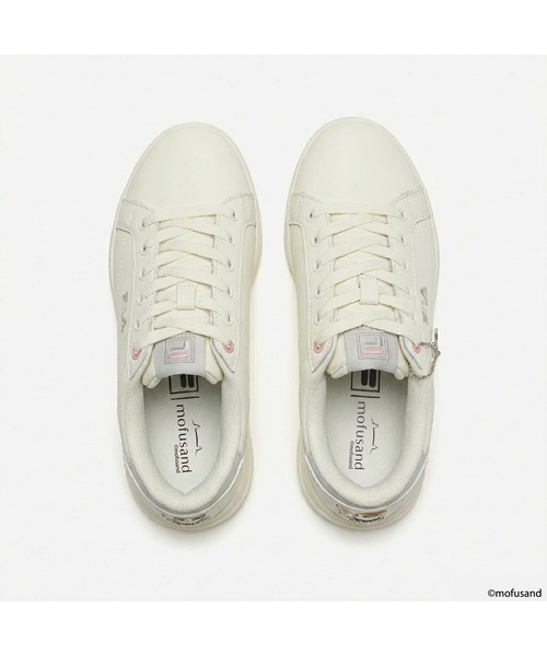 FILA（フィラ）の「COURT PLUMPY 2 X mofusand（スニーカー・レディース・オフホワイト・22.0cm/23.0cm/24.0cm/25.0cm/26.0cm）」の2枚目の写真