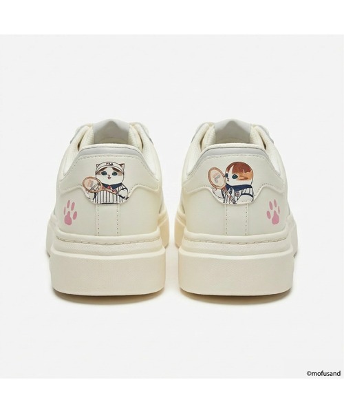 FILA（フィラ）の「COURT PLUMPY 2 X mofusand（スニーカー・レディース・オフホワイト・22.0cm/23.0cm/24.0cm/25.0cm/26.0cm）」の3枚目の写真
