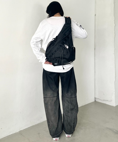 THE NORTH FACE(ザノースフェイス)の「【国内未発売】THE NORTH FACE(ザ・ノースフェイス)/軽量 A4 PC収納可 ボディバッグ ワンショルダーバッグ エレクトロン スリングバッグ/ELECTRON SLING BAG(ショルダーバッグ・レディース・ブラック/ダークグレー・FREE)」の18枚目の写真