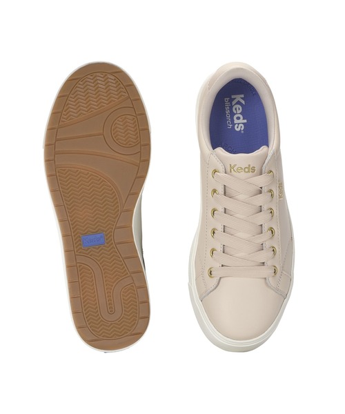 Keds(ケッズ)の「Keds ケッズ パーク レザー ピンク(スニーカー・レディース・ピンク・23.0cm/23.5cm/24.5cm/25.0cm/22.5cm/24.0cm)」の5枚目の写真