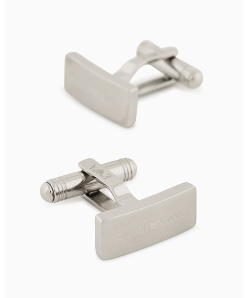 EMPORIO ARMANI（エンポリオアルマーニ）の「【エンポリオ アルマーニ】 カフリンク ステンレススチール（カフリンクス・メンズ・その他1・FREE）」の2枚目の写真