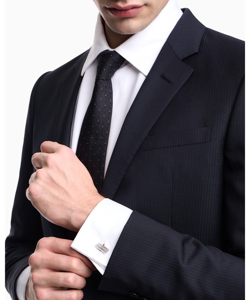 EMPORIO ARMANI（エンポリオアルマーニ）の「【エンポリオ アルマーニ】 カフリンク ステンレススチール（カフリンクス・メンズ・その他1・FREE）」の3枚目の写真