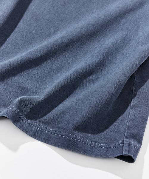 NAUTICA(ノーティカ)の「NAUTICA/ノーティカ ビッグシルエット ピグメントダイ ヒドゥンロゴ ショートスリーブ ポケットTシャツ(Tシャツ/カットソー・メンズ・ベージュ/チャコールグレー/ブラウン/ネイビー/ベージュ系その他・MEDIUM/LARGE/SMALL/X-LARGE)」の17枚目の写真