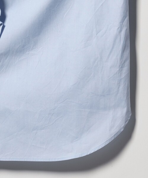 dahl'ia（ダリア）の「＜dahl’ia＞フリル ノースリーブ ブラウス（シャツ/ブラウス・レディース・ライトブルー/ホワイト・FREE）」の6枚目の写真