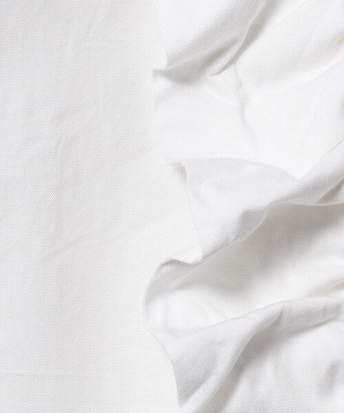 dahl'ia（ダリア）の「＜dahl’ia＞フリル ノースリーブ ブラウス（シャツ/ブラウス・レディース・ライトブルー/ホワイト・FREE）」の10枚目の写真