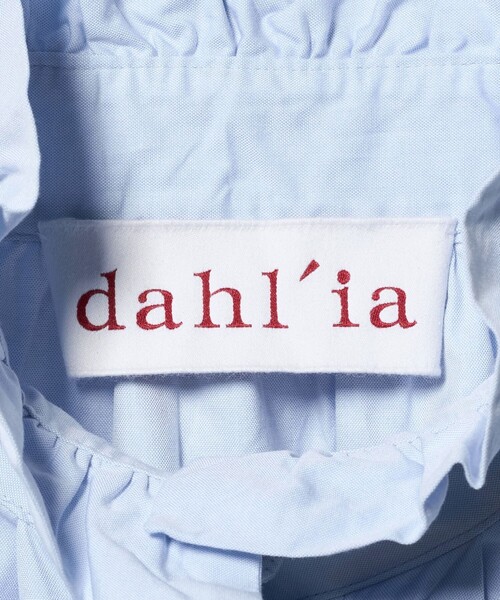 dahl'ia（ダリア）の「＜dahl’ia＞フリル ノースリーブ ブラウス（シャツ/ブラウス・レディース・ライトブルー/ホワイト・FREE）」の11枚目の写真