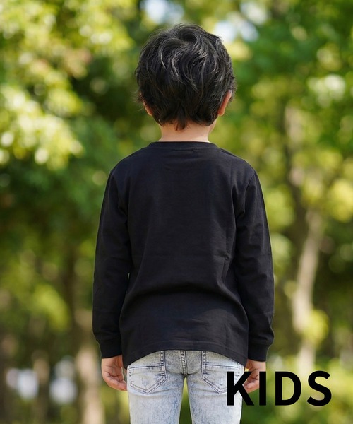 adamsJUGGLER(アダムスジャグラー)の「RTEG アイコニック/SKロンティーキッズ(Tシャツ/カットソー・キッズ・ブラック/ホワイト・110/100/150/130/120)」の8枚目の写真