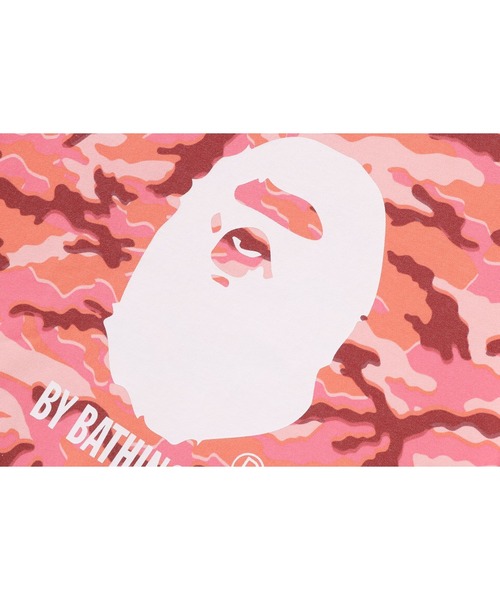 A BATHING APE(アベイシングエイプ)の「GLITCH WOODLAND CAMO BY BATHING APE CREWNECK SWEATSHIRT(スウェット・レディース・パープル/ピンク・SMALL/MEDIUM)」の6枚目の写真
