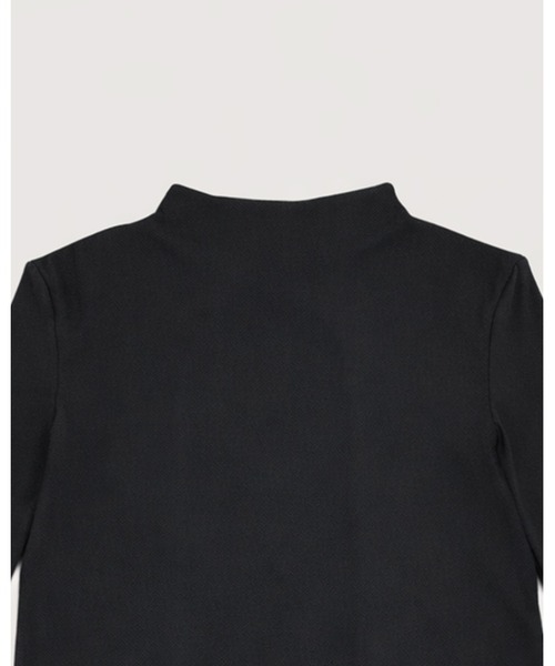 kiehtova（キエトヴァ）の「【kiehtova】BACK SLIT TOPS/バックスリットトップス（Tシャツ/カットソー・レディース・ベージュ/ダークパープル/ブラック・FREE）」の11枚目の写真