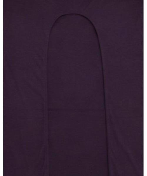 kiehtova（キエトヴァ）の「【kiehtova】BACK SLIT TOPS/バックスリットトップス（Tシャツ/カットソー・レディース・ベージュ/ダークパープル/ブラック・FREE）」の20枚目の写真