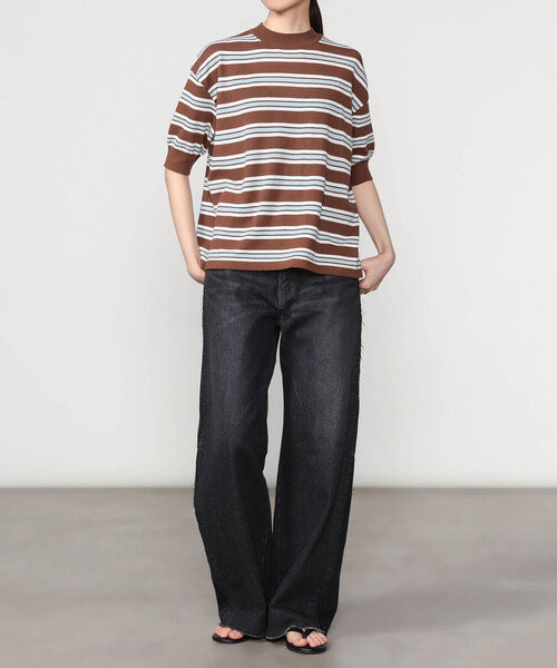 SERGE de bleu(サージ)の「SERGE | REMAKE 2TONE CUT PT MARTIN VINTAGE BLACK WOMEN(デニムパンツ・レディース・ブラック系その他・24/23/25)」の13枚目の写真