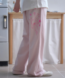 レースフリルカーゴデニム（その他パンツ）｜FickleBebe（フィクルベベ