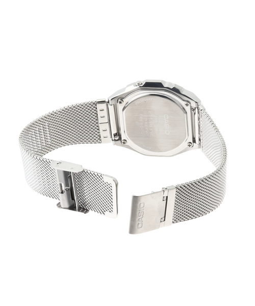 HIROB（ヒロブ）の「Web限定 CASIO PREMIUM A1000M-1BJF（アナログ腕時計・レディース・シルバー・FREE）」の8枚目の写真