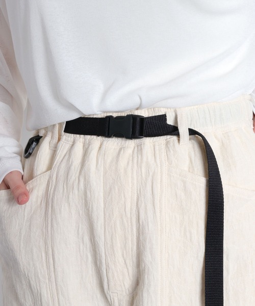 cepo（セポ）の「〈セットアップ対応可能〉ジャガードドロストイージーパンツ（その他パンツ・レディース・ブラック/オフホワイト・M/S）」の6枚目の写真