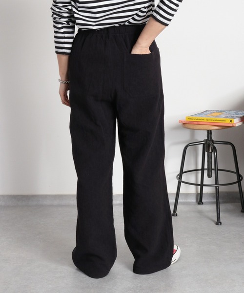 cepo（セポ）の「〈セットアップ対応可能〉ジャガードドロストイージーパンツ（その他パンツ・レディース・ブラック/オフホワイト・M/S）」の17枚目の写真