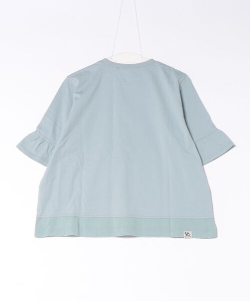 SUPER HAKKA（スーパーハッカ）の「「ムーミン一家の朝」刺繍袖フレアTシャツ（Tシャツ/カットソー・レディース・ライトグレー/サックスブルー/ブラック・FREE）」の20枚目の写真