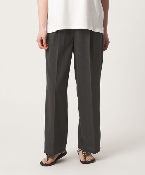 A DAY IN THE LIFE UNITED ARROWS(アデイインザライフユナイテッドアローズ)の「リネンライク ジップキャミ+パンツ ‐セットアイテム・ウォッシャブル‐ <A DAY IN THE LIFE>(サロペット/オーバーオール・レディース・ダークグレー/ベージュ/ダークブラウン・FREE)」の19枚目の写真