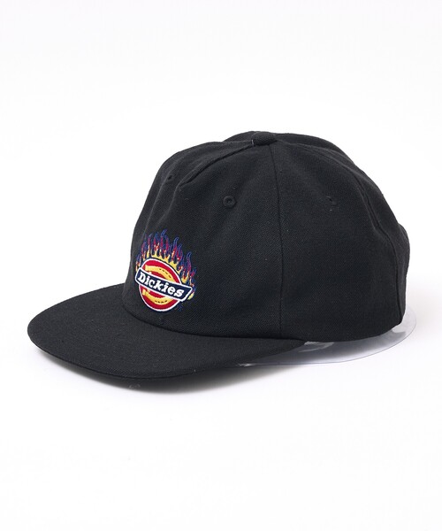 Dickies(ディッキーズ)の「【Dickies / ディッキーズ】FIRE ICON5PANEL CAP/ファイヤーアイコン5パネルキャップ(キャップ・メンズ・ブラック/ブラウン/グレー・フリー)」の6枚目の写真