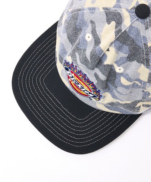 Dickies(ディッキーズ)の「【Dickies / ディッキーズ】FIRE ICON5PANEL CAP/ファイヤーアイコン5パネルキャップ(キャップ・メンズ・ブラック/ブラウン/グレー・フリー)」の14枚目の写真