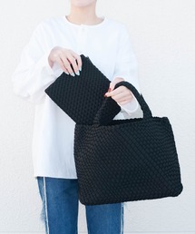 INNOCENT（イノセント）の「【SSB1】【susabi/スサビ】イントレチャート トートバッグ ポーチ付属（トートバッグ）」