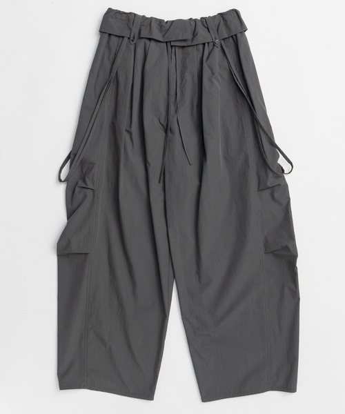 MAISON SPECIAL(メゾンスペシャル)の「2WAY Cocoon Military Pants/2WAYコクーンミリタリーパンツ(その他パンツ・レディース・ホワイト/チャコールグレー/イエロー・36/38)」の20枚目の写真
