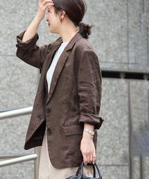 JOURNAL STANDARD（ジャーナルスタンダード）の「リネン SB-2B ジャケット（テーラードジャケット）」