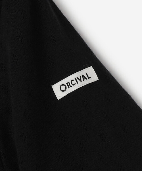 ORCIVAL(オーシバル)の「ORCIVAL | パターンメッシュ クルーネックTシャツ WOMEN(Tシャツ/カットソー・レディース・オフホワイト/ブラック/レッド・2/1)」の9枚目の写真