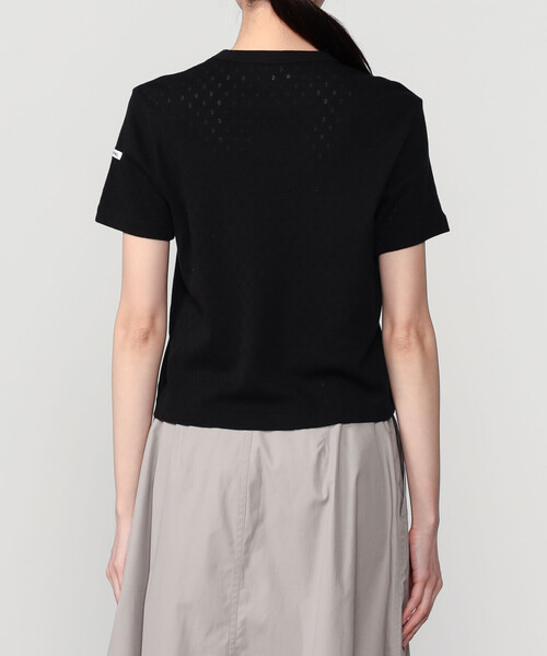 ORCIVAL(オーシバル)の「ORCIVAL | パターンメッシュ クルーネックTシャツ WOMEN(Tシャツ/カットソー・レディース・オフホワイト/ブラック/レッド・2/1)」の12枚目の写真