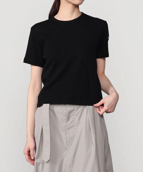 ORCIVAL(オーシバル)の「ORCIVAL | パターンメッシュ クルーネックTシャツ WOMEN(Tシャツ/カットソー・レディース・オフホワイト/ブラック/レッド・2/1)」の13枚目の写真