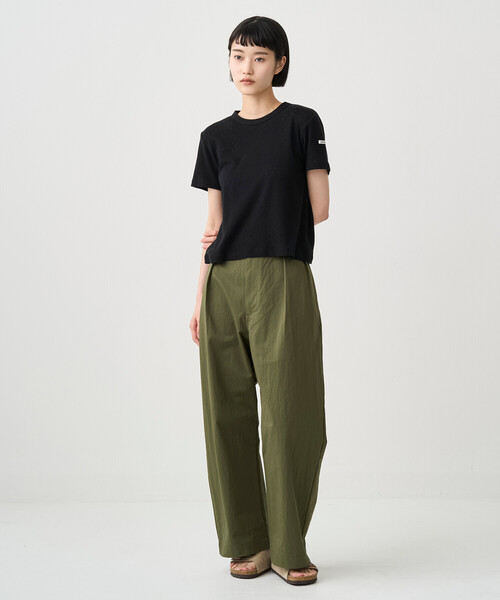 ORCIVAL(オーシバル)の「ORCIVAL | パターンメッシュ クルーネックTシャツ WOMEN(Tシャツ/カットソー・レディース・オフホワイト/ブラック/レッド・2/1)」の15枚目の写真