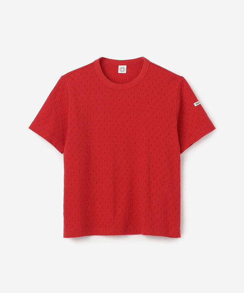 ORCIVAL(オーシバル)の「ORCIVAL | パターンメッシュ クルーネックTシャツ WOMEN(Tシャツ/カットソー・レディース・オフホワイト/ブラック/レッド・2/1)」の17枚目の写真