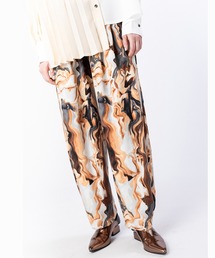 OSMOSIS | プリントタックパンツ(その他パンツ)