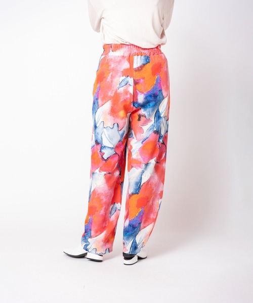 OSMOSIS(オズモーシス)の「プリントタックパンツ(その他パンツ・レディース・ブラウン/グレー/ピンク・ONE SIZE)」の15枚目の写真