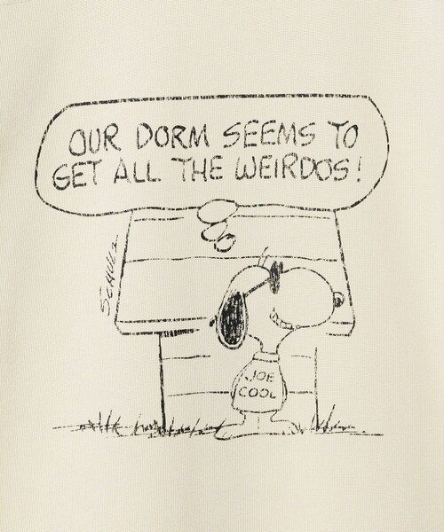 6（ロク）の「【別注】＜Healthknit for 6＞SNOOPY フットボール Tシャツ（Tシャツ/カットソー・レディース・オフホワイト/ライトブルー・S/M）」の15枚目の写真