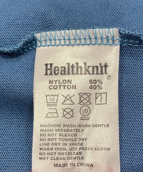 6（ロク）の「【別注】＜Healthknit for 6＞SNOOPY フットボール Tシャツ（Tシャツ/カットソー・レディース・オフホワイト/ライトブルー・S/M）」の11枚目の写真