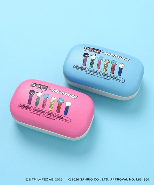 sanrio(サンリオ)の「PEZ×HAPIDANBUI/小物入れ(その他小物・レディース・ピンク/ブルー・FREE)」の8枚目の写真