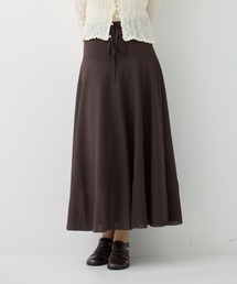 [WRAPINKNOT/ラッピンノット] Dry Knit Flare Skirt